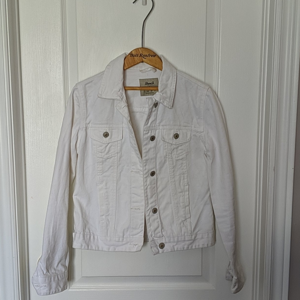 White Denim Jacket